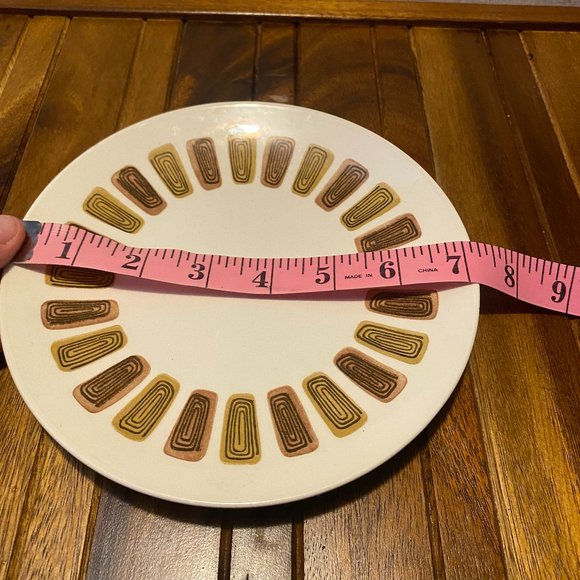 Vintage RARE 1960's Royal China Santa Fe on Royal Ironstone Salad Plates . - Picture 7 of 7